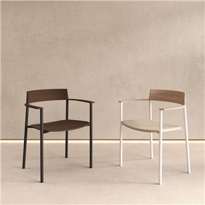 Sillón Perxa tapizado Viccarbe