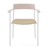 Sillón Perxa apilable tapizado Viccarbe