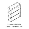Librería New Order Combination 303 Hay