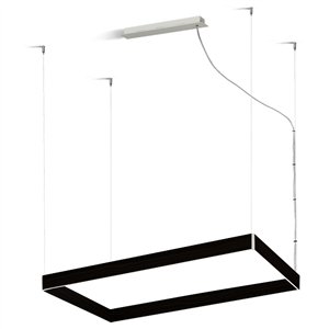 Lámpara de suspensión Manolo rectangular FM iluminación