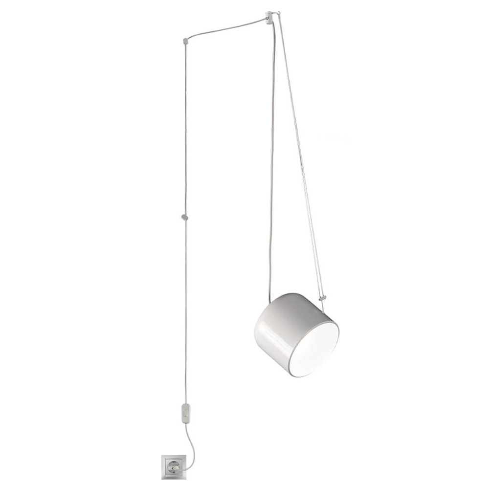 Lámpara de suspensión plug‑in Paco FM iluminación