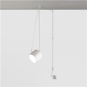 Lámpara de suspensión plug‑in Paco FM iluminación