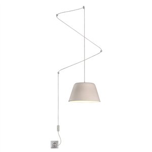 Lámpara de suspensión plug‑in Sento FM iluminación