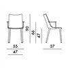 Sillón tapizado H.H.H Kartell