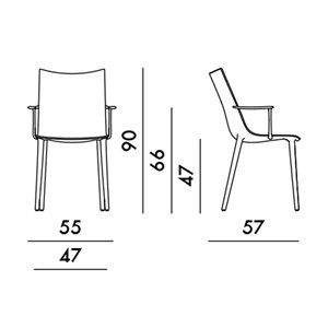 Sillón Cuero H.H.H Kartell