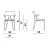 Silla A.I. Metalizada Kartell