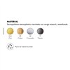 Silla Masters metalizada Kartell