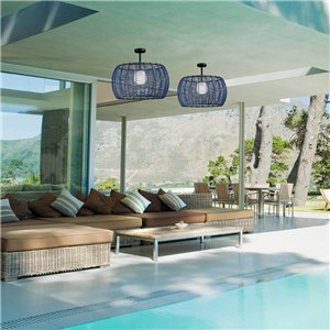 Plafón Poma outdoor FM iluminación