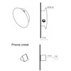 Aplique de pared Rainbow Karman