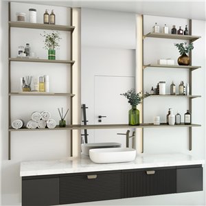 Estantería de baño Continua Pallucco