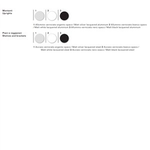 Estantería de baño Continua Pallucco