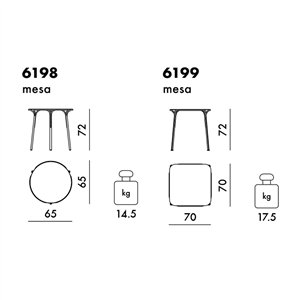 Mesa Hiray Kartell