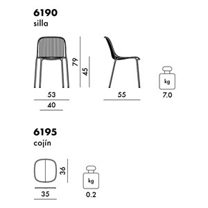 Silla Hiray Kartell