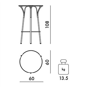 Mesa Alta Hiray Kartell