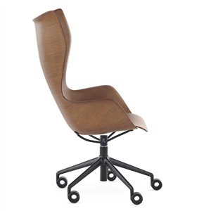 Sillón K/Wood giratoria Kartell