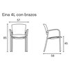 Sillón Eina Polipropileno Enea