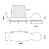 Chaise longue Canispè Campeggi