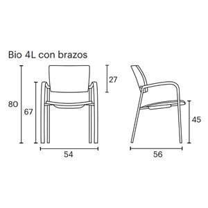 Sillón Bio Polipropileno Enea