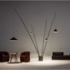 Lámpara pie North 5605/5620 Vibia. Lámparas modernas de diseño para interiores.