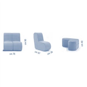 Sillón Le Temps de la Communauté Campeggi
