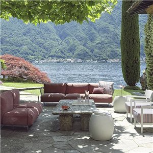 Sofá Pop Outdoor 3 plazas Kartell