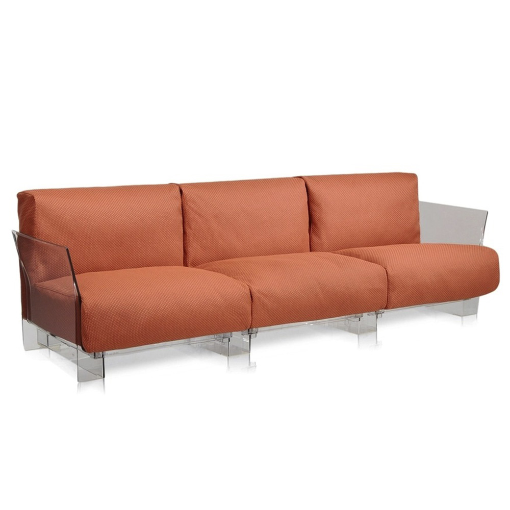 Sofá Pop Outdoor 3 plazas Kartell
