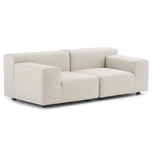 Sofá Plastics Outdoo 2 plazas Kartell