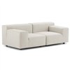 Sofá Plastics Outdoo 2 plazas Kartell