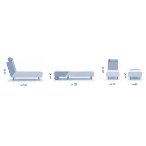 Daybed Rubic Campeggi