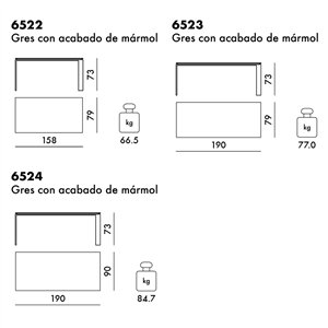 Mesa Four Ceramic Kartell