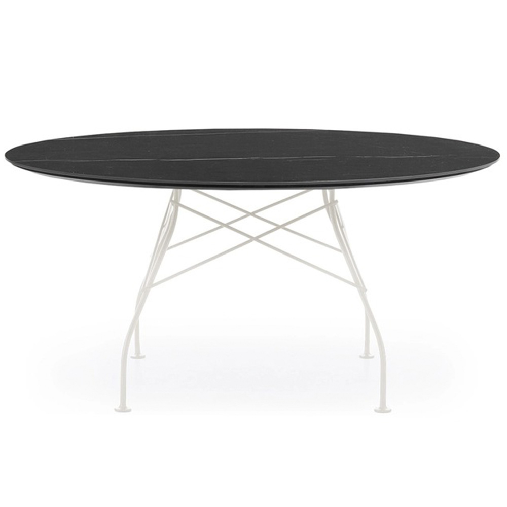 Mesa Glossy XXL mármol Kartell