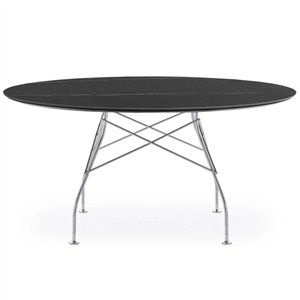 Mesa Glossy XXL mármol Kartell