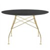 Mesa Glossy mármol redonda Kartell
