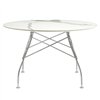 Mesa Glossy mármol redonda Kartell