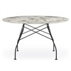 Mesa Glossy Gres redonda Kartell