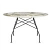 Mesa Glossy Gres redonda Kartell