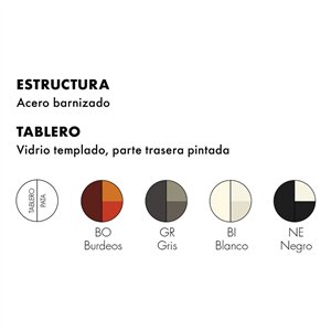 Mesa Thierry Bistrot Kartell