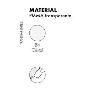 Mesa de centro Invisible Kartell