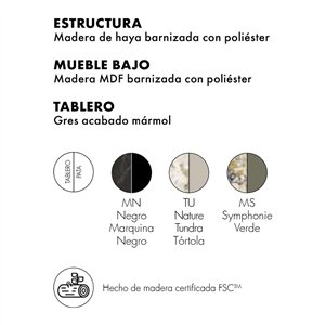 Mesa centro K-Top Kartell