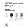 Mesa centro K-Top Kartell
