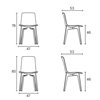 Silla Lottus Wood con cojín Enea