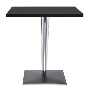Mesa TopTop cuadrada base cuadrada Kartell