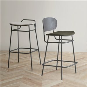 Taburete Fosca tapizado Blasco&Vila