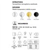 Lámpara sobremesa Mini Planet bateria Kartell
