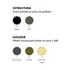 Lámpara de pie K-Lux Kartell