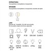 Aplique Light-Air Tissue Kartell