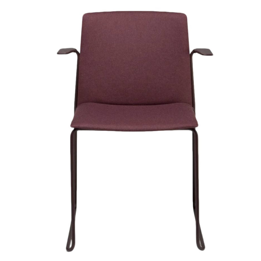Silla Ema patín tapizada Enea