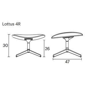 Reposapiés Lottus Enea