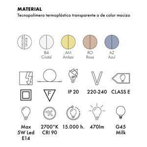 Aplique Light-Air Kartell