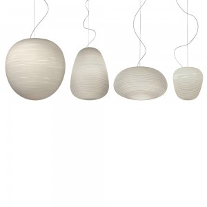Lámpara suspensión Rituals grande de Foscarini. Lámparas de diseño moderno.